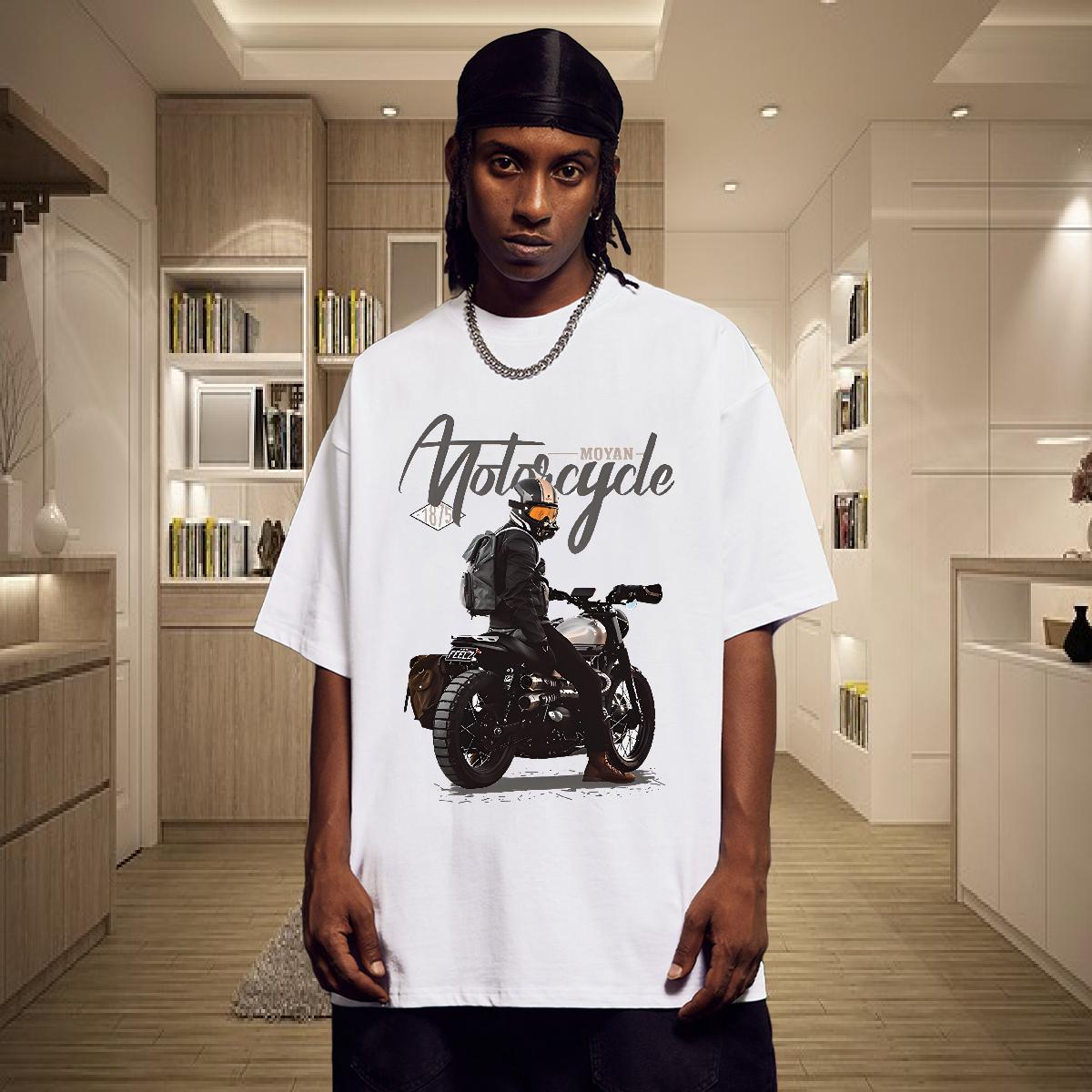 Designer T Shirt For Man Crew Neck Cotton Street Wear Men Clothes T-Shirt Black Oversized Comfortable Tops