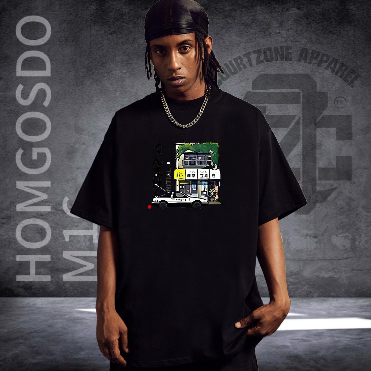 Brand T Shirt For Man Anime Mens Tshirts Hip Hop Crew Neck Cotton Designer Polos