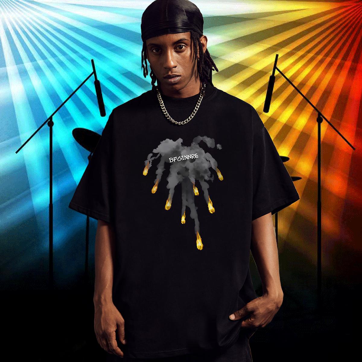 5A Men T Shirts Summer Casual Cotton Breathable Short Sleeve Men Tops Tees Fashion New Customized Wear