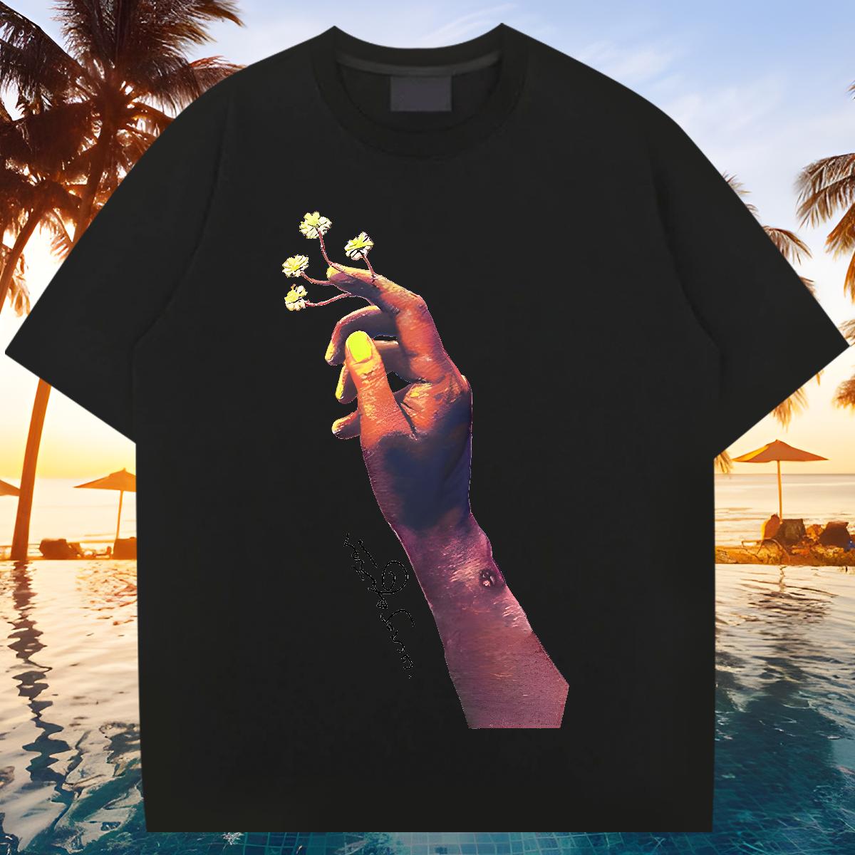 Brand T-Shirts Hip Hop Short sleeve Cotton Soft Couples T Shirts Fashion Casual Anime Clothings