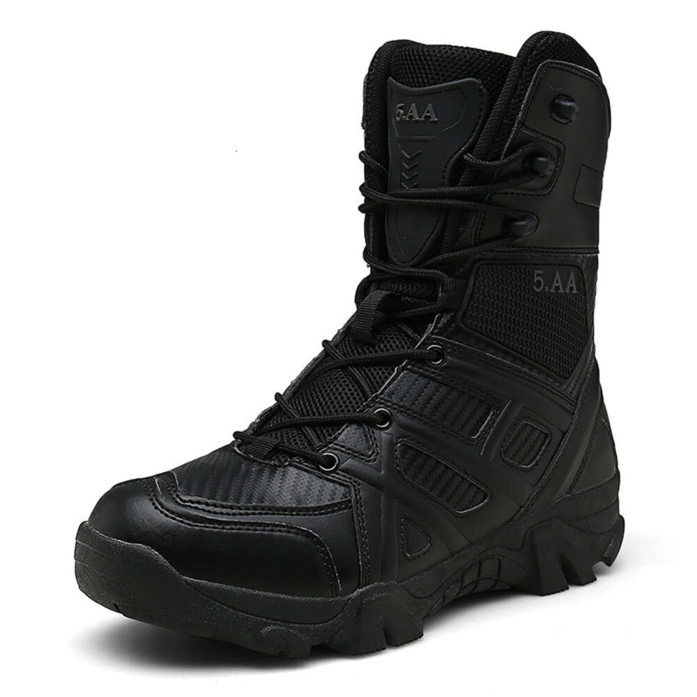 For Hiking Tactical Shoes Combat Outdoor High Top Military Men Motocycle Boots Ddmysaturn