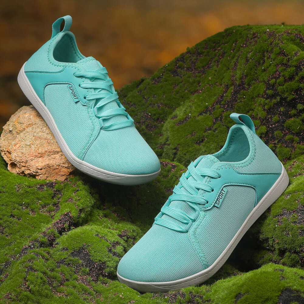 Walking New Womens Men Wide Toe Minimalist Zero Drop Shoes Breathable Fashion Sneakers Barefoot Footwear Ddmysaturn