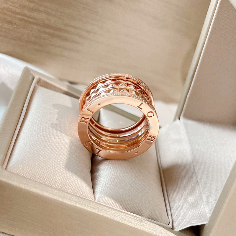 zero 1 rock series designer ring for woman Sterling Silver diamond official reproductions European size diamond jewelry fashion gift for girlfriend with box 035