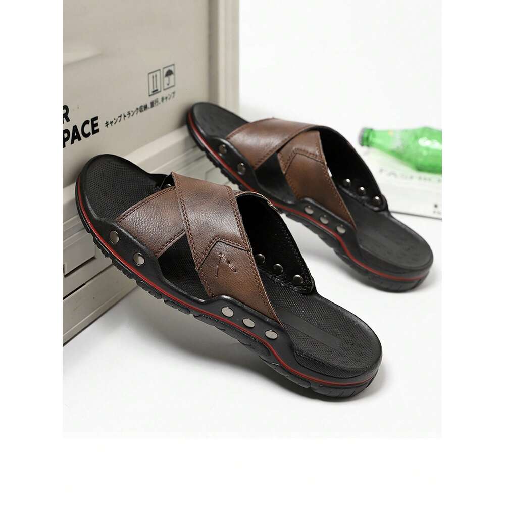 Simple Casual Retro Vacation Personality Fashion Travel Daily Outdoor Spring Autumn Black Non Slip Ventilation Process Y K New Large Size Solid Ddmysa