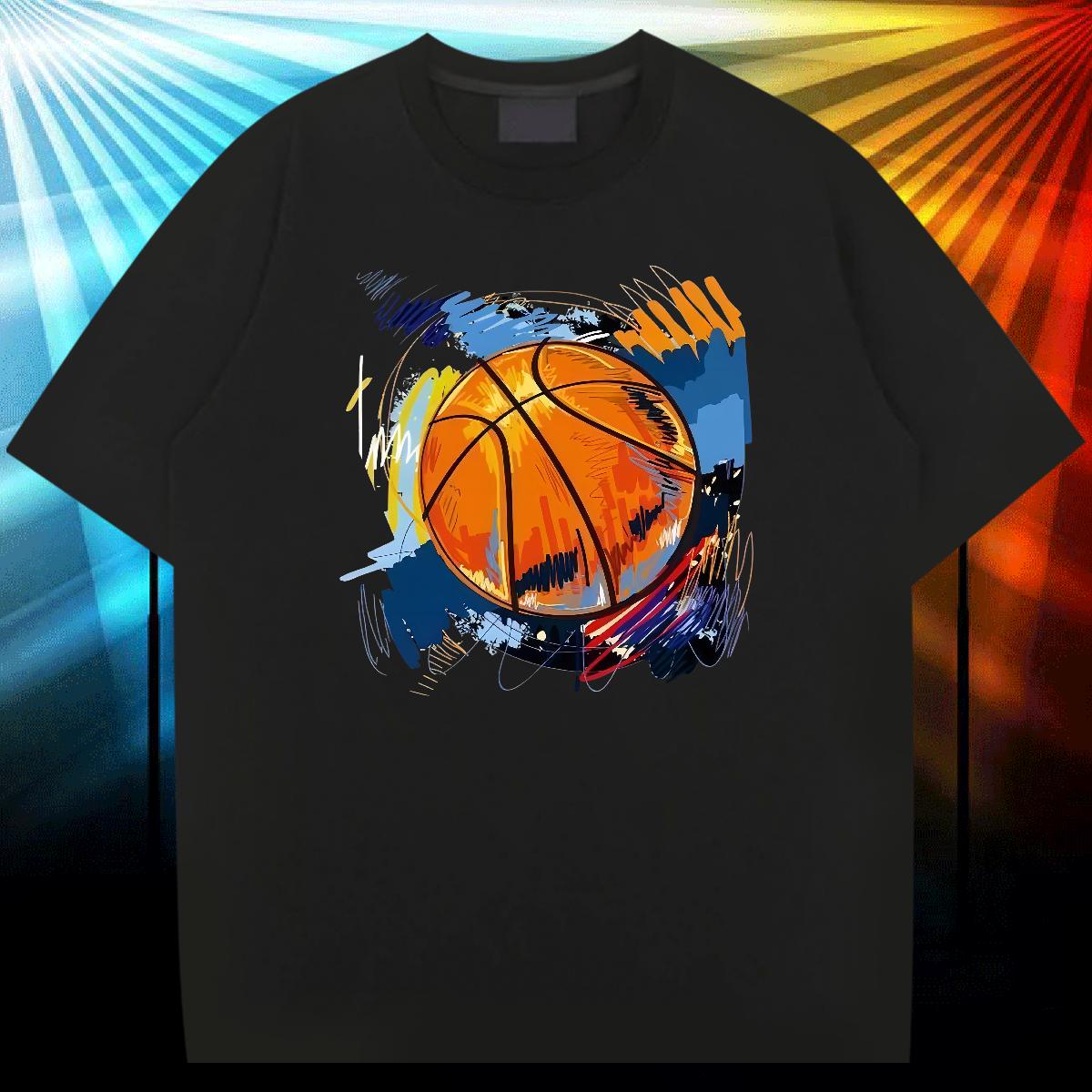 Wholesale Tshirts Cotton O Neck Short Sleeves Casual Beach T shirt Oversized S-3XL DIY Customized Tees Shirts