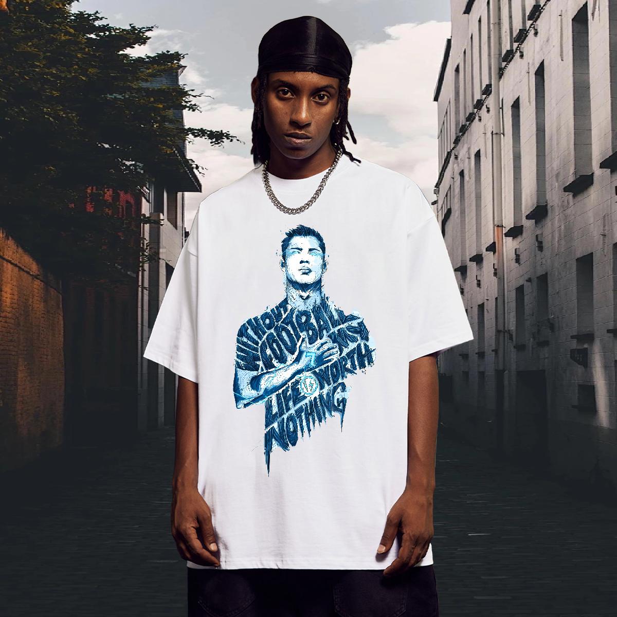 DIY Customized T-Shirts for Men Custom Cartoon Spring Summer Men Clothes T-Shirt Cotton O Neck Short Sleeves Brand