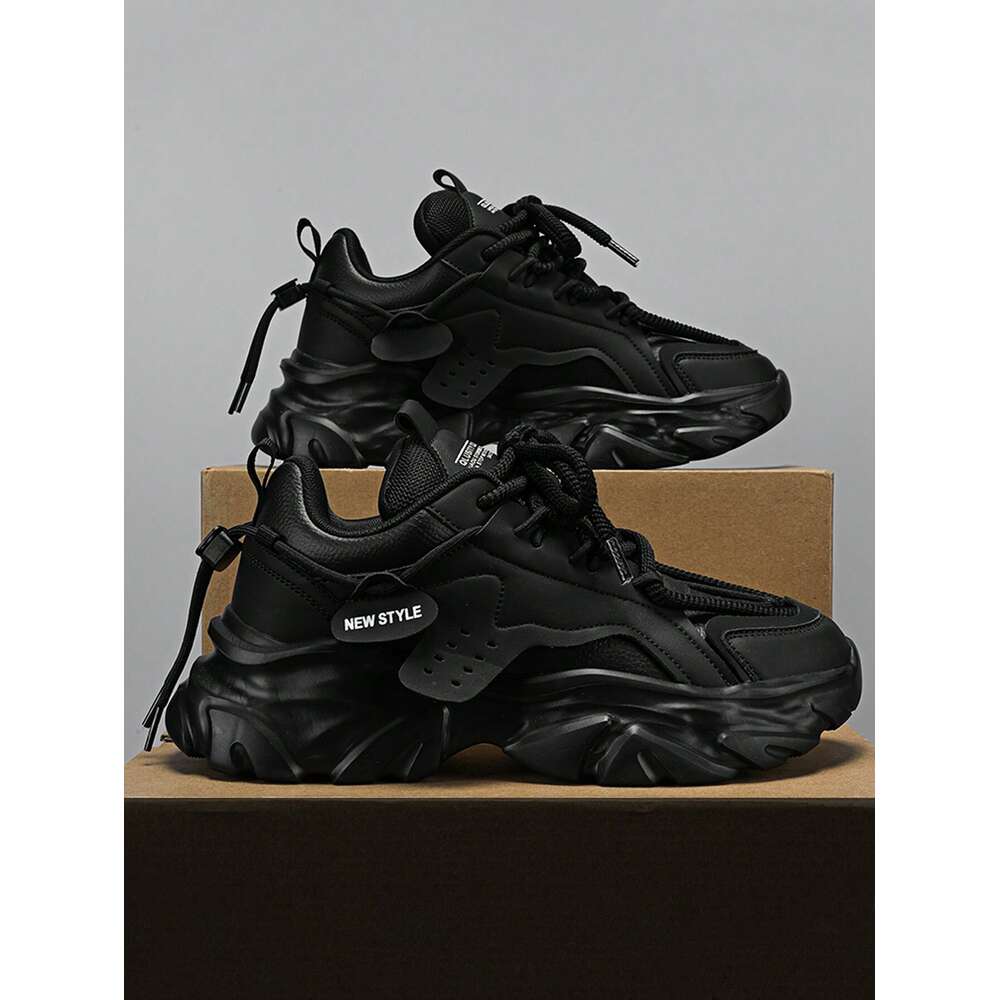 Ddmyoutdoor Sports Shoes Men With Winter Warm Plush Light Comfortable Thick Sole For Running Outdoor Activities Simple And Stylish Sneakers