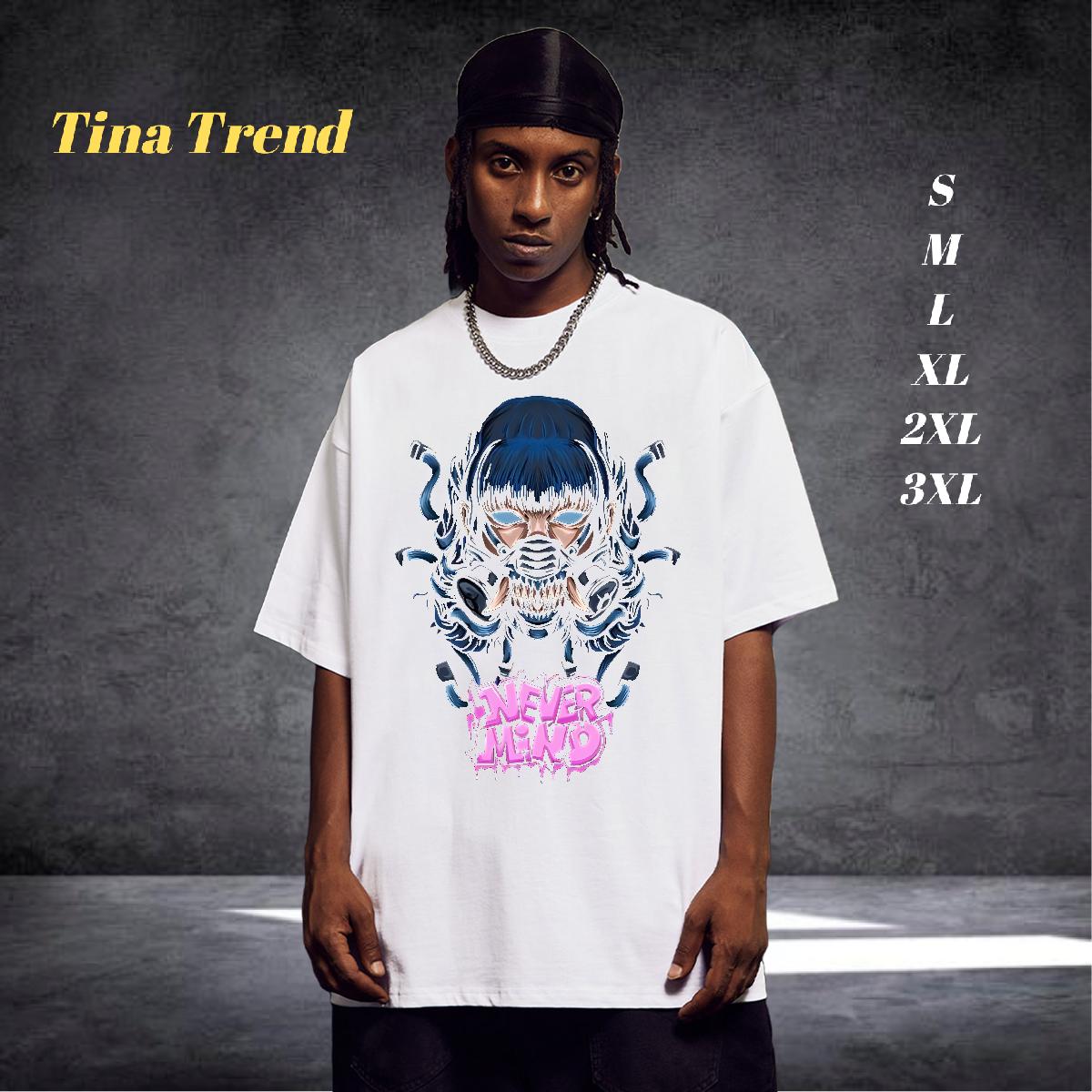 Cool Man T Shirts Hip Hop Street Short sleeve Cotton Soft Men Tees Designer Custom Print Oversized Tops Shirt