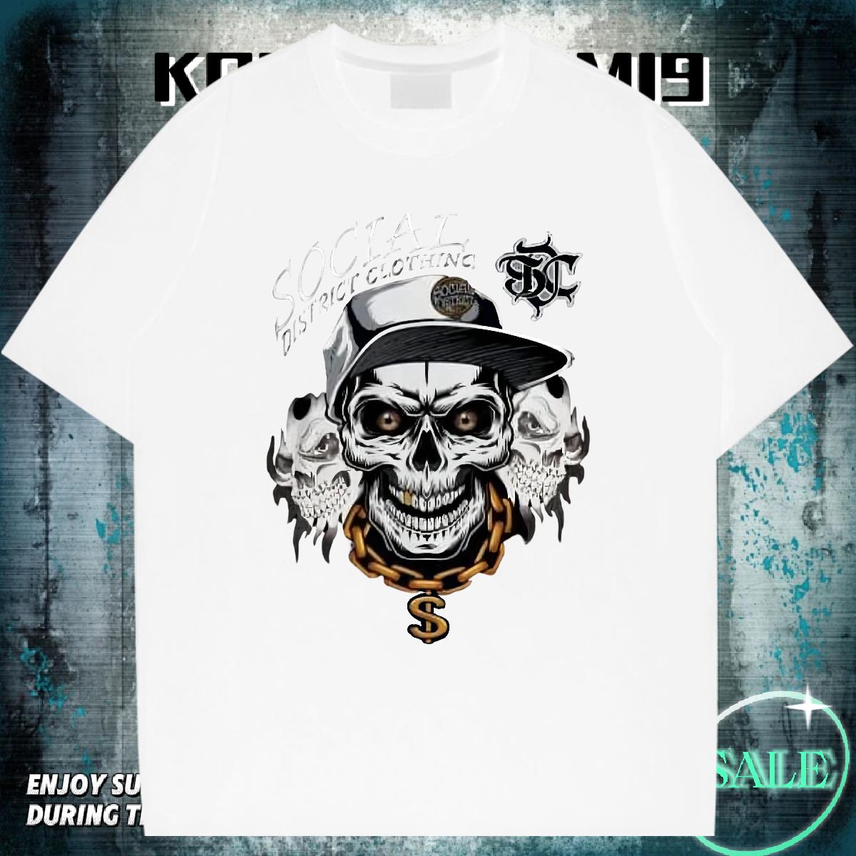 DIY T Shirt For Man Custom Printing Daily Outfit Men Clothes T-Shirt Cotton Breathable Soft Brand