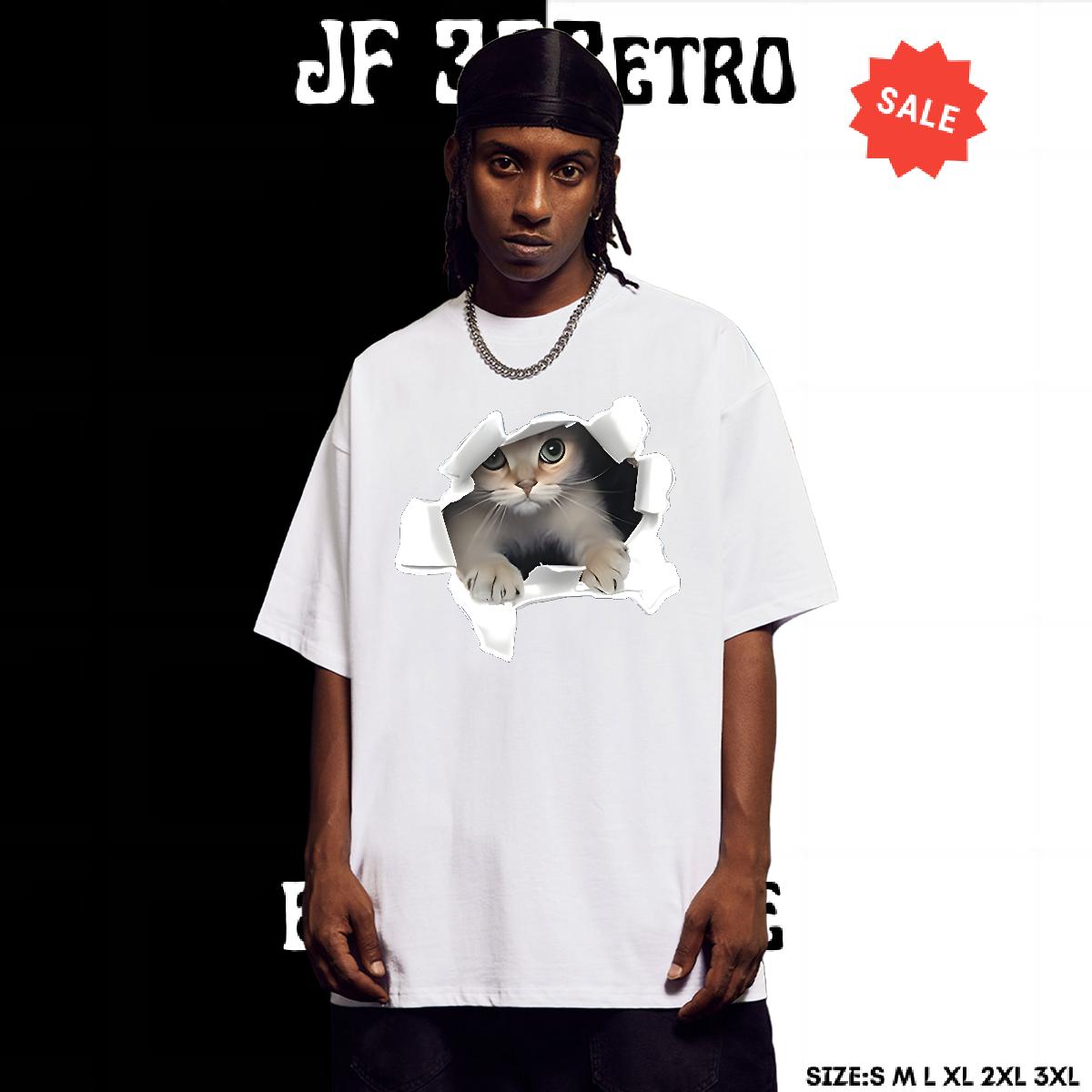 2024 DIY T-Shirts Anime Beach Men Clothes T-Shirt Short sleeve Cotton Soft Classic