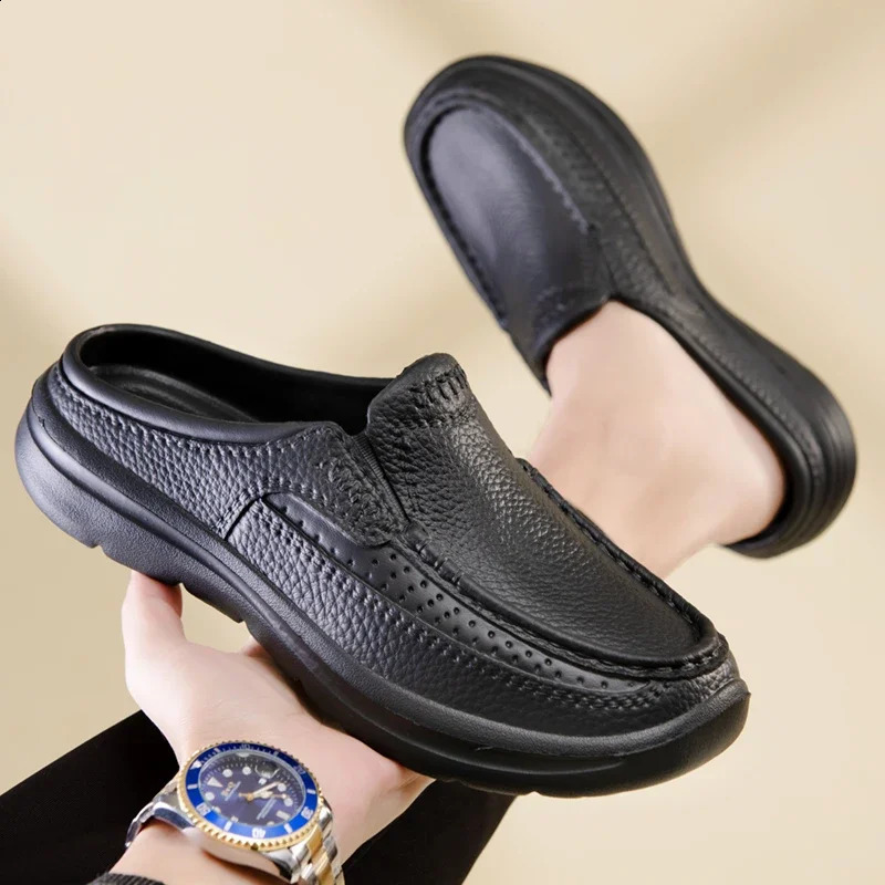 Summer Men Women Slippers Thick Platform Outdoor Clogs Shoe Beach Sandals Male Soft Eva Indoor Home Slides Lover Flip Flops 240606