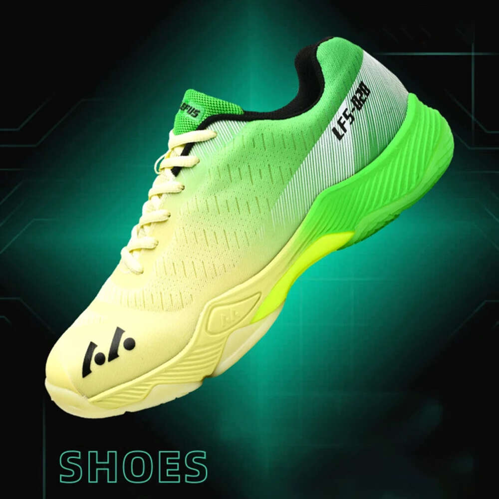 2024New Original LEFUS Men Women Badminton Size 36-46 Vantage Cushioning Table Tennis Sneakers Breathable Sport Shoes
