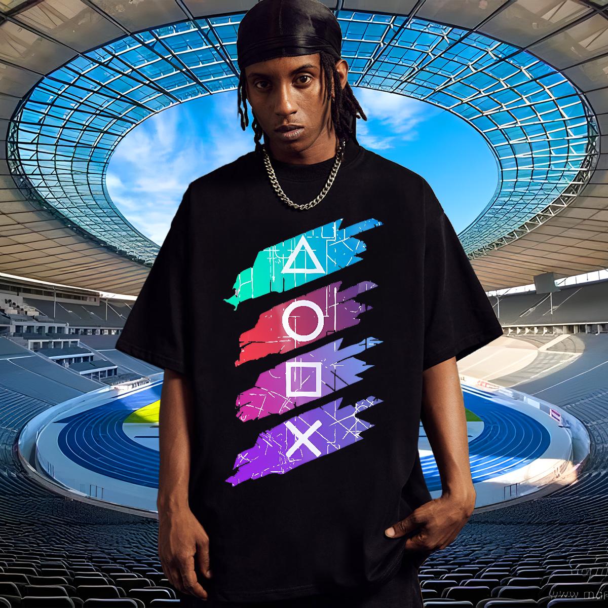 Designer Mens Tshirts Breathable Crew Neck Cotton Anime Printing Street T-Shirts for Men Plus Size Custom Wholesale Top Tees