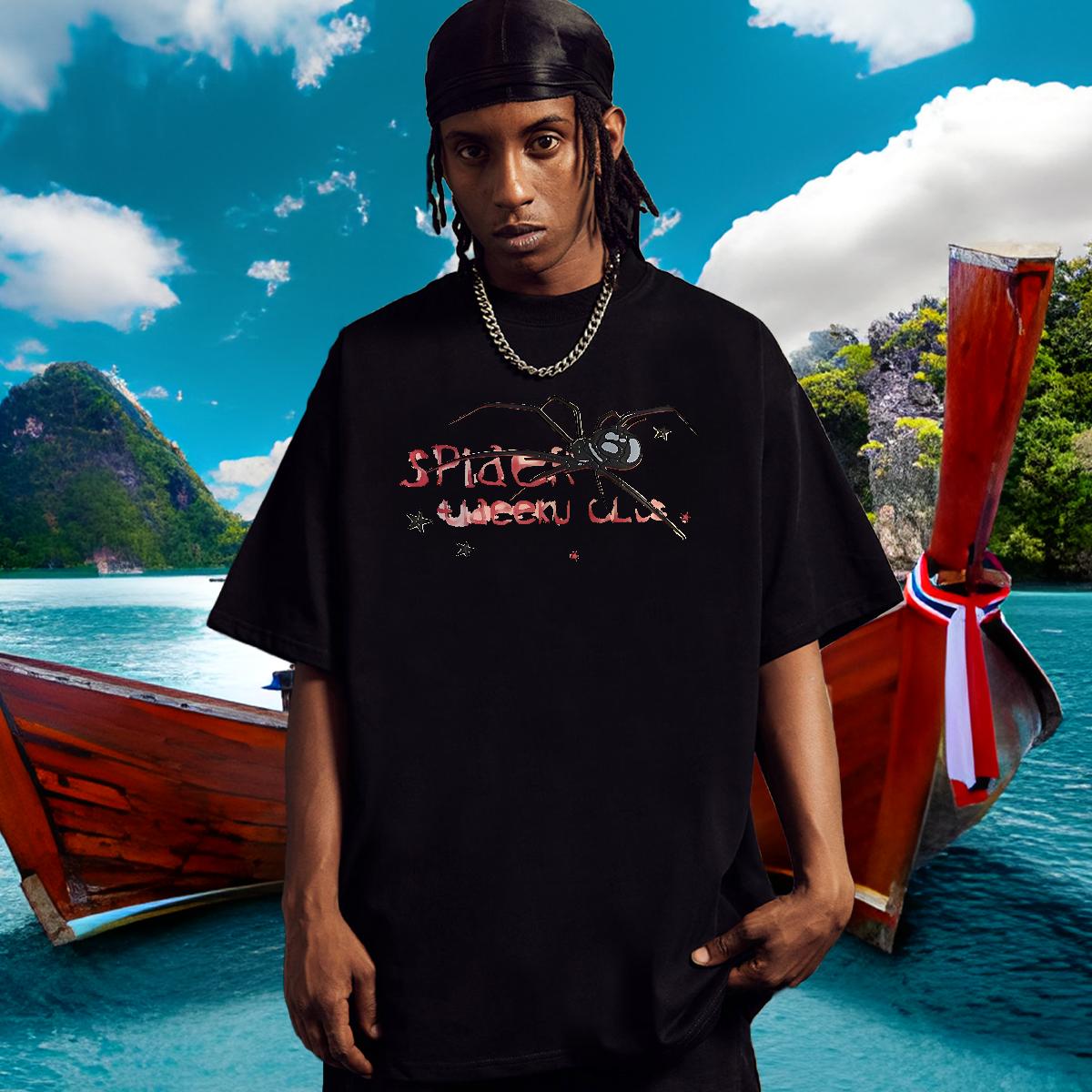 Brand T Shirts Men Street wear Hip Hop Round Neck Short Sleeve Couples T Shirts Customized Anime Clothings