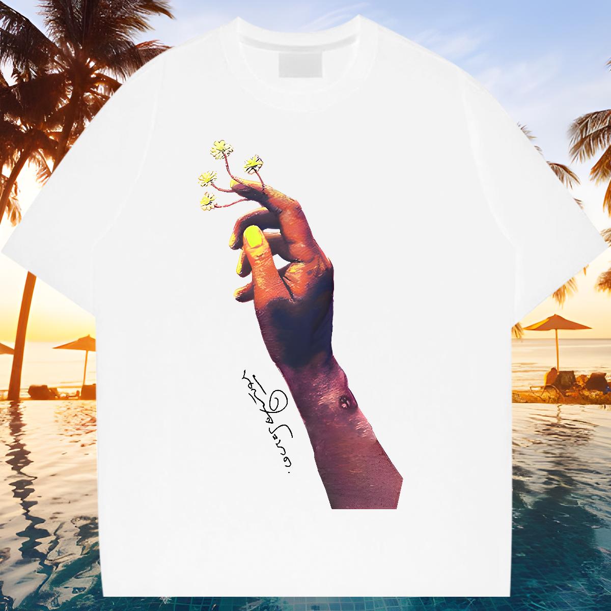 Brand T-Shirts Hip Hop Short sleeve Cotton Soft Couples T Shirts Fashion Casual Anime Clothings