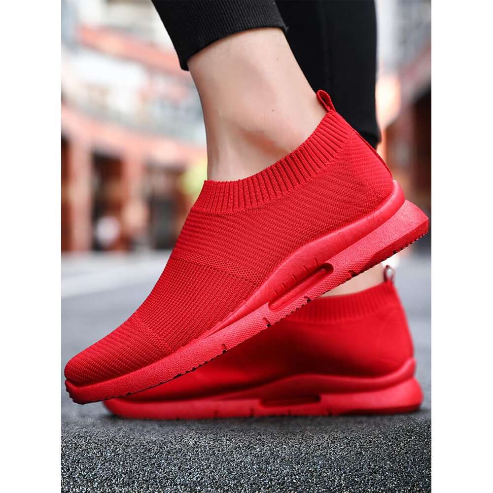 Slip On Mens Loafers Casual Sneakers Lightweight Male Flats Work Gym Shoes Footwear Chaussure Homme Ddmysaturn