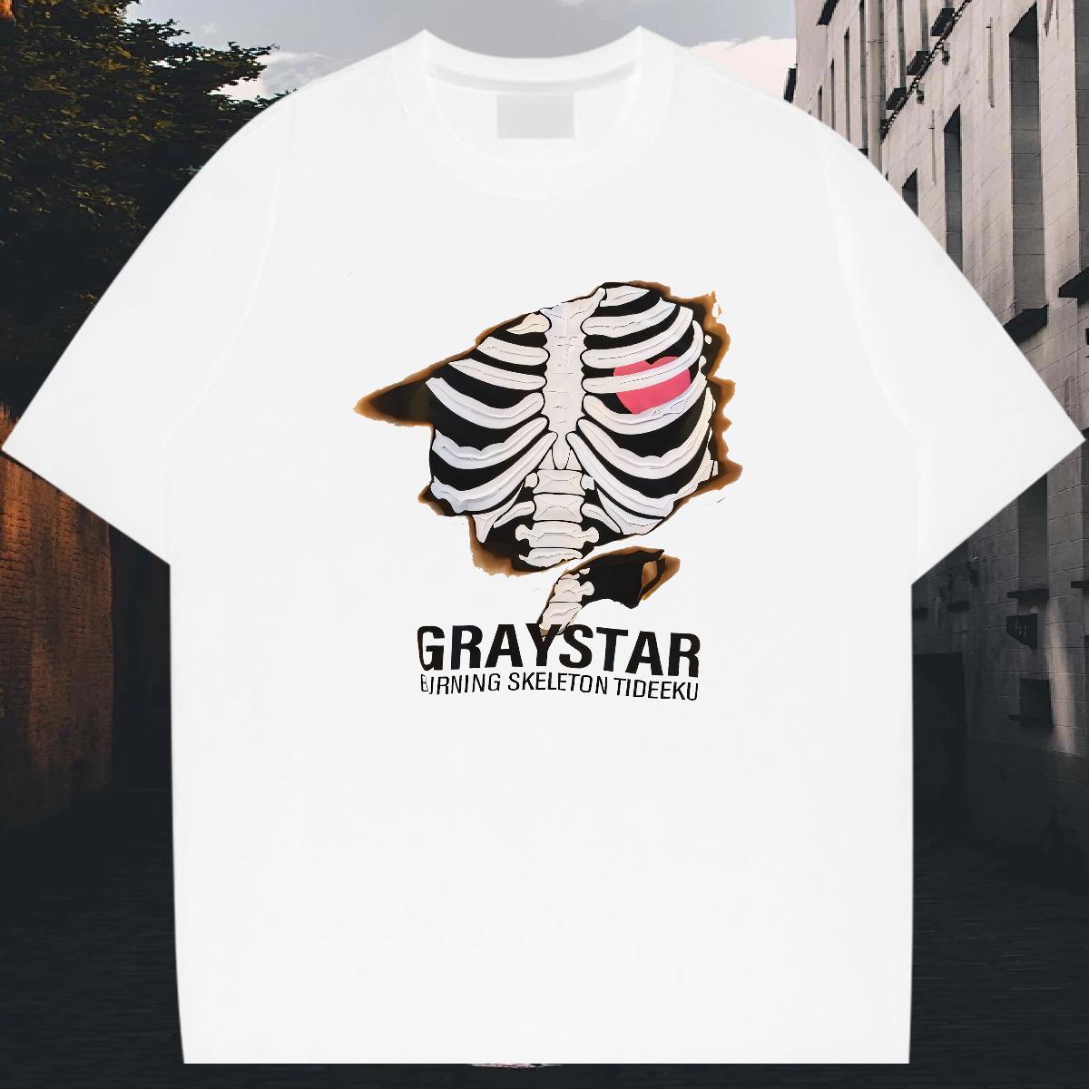 Fashion Casual Man T Shirts Oversized S-3XL Casual Beach Mens Tshirts Breathable Crew Neck Cotton Soft