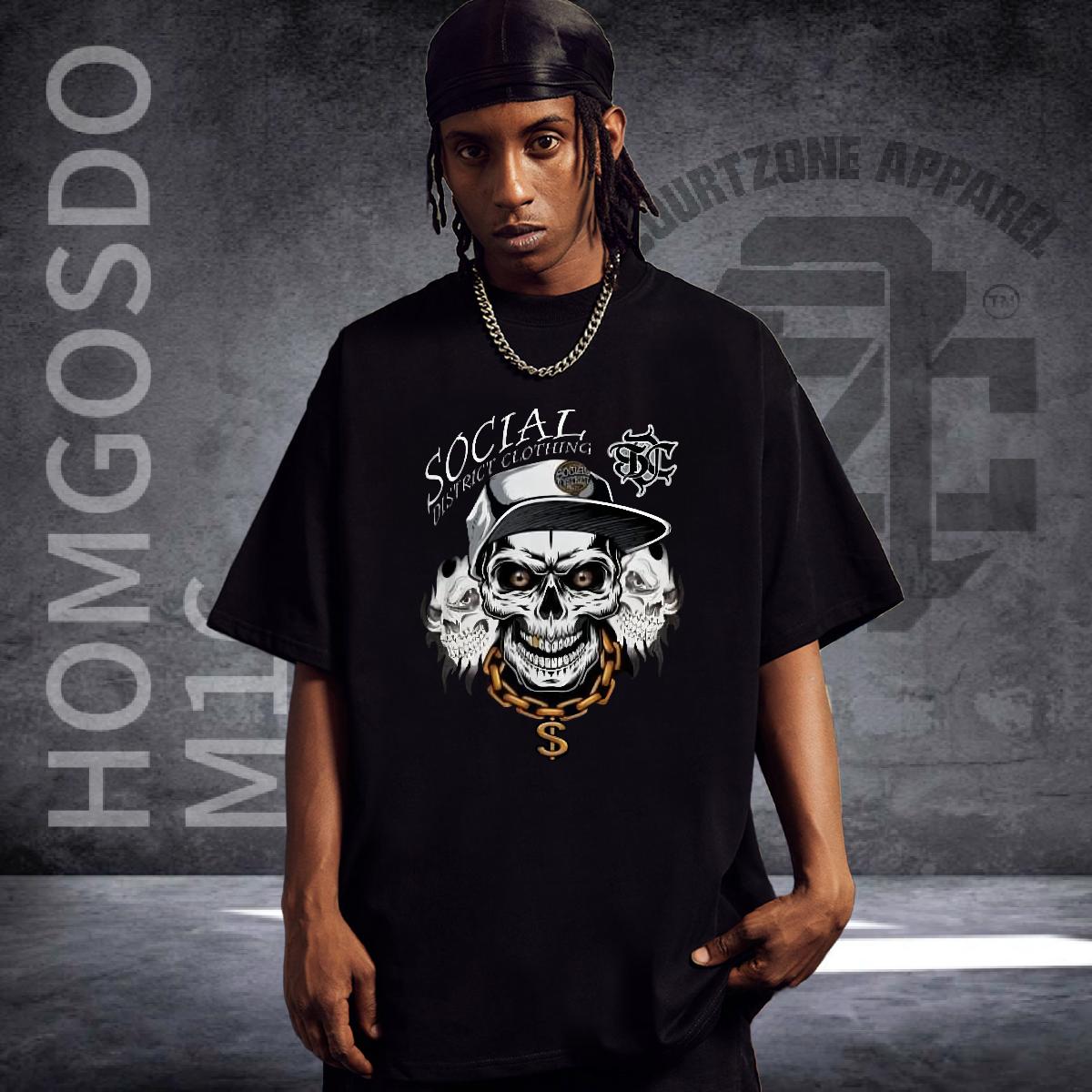New Designer Mens T Shirts Customized Street wear Hip Hop Men Tops Tees Breathable Short Sleeve Wholesale