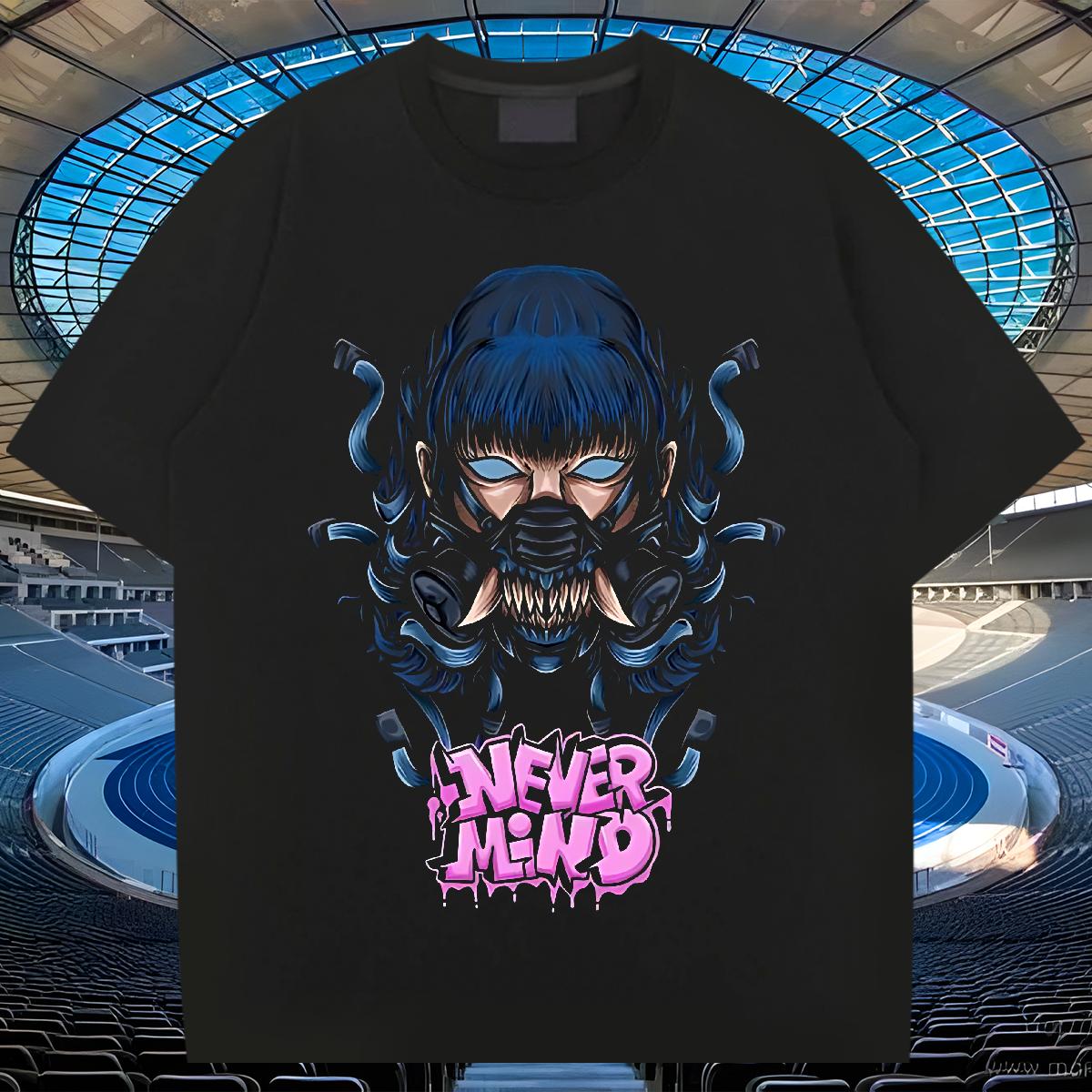 Loose Fit T Shirts Men Sport Breathable Short Sleeve Tshirt for Man Woman New Arrival Skull Clothings