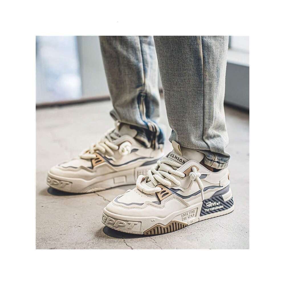 Ddmyoutdoor New Arrival Men S Shoes All Seasons Versatile Low Top Sneakers For Teenagers Casual Height Increasing Anti Slip Sports Shoes