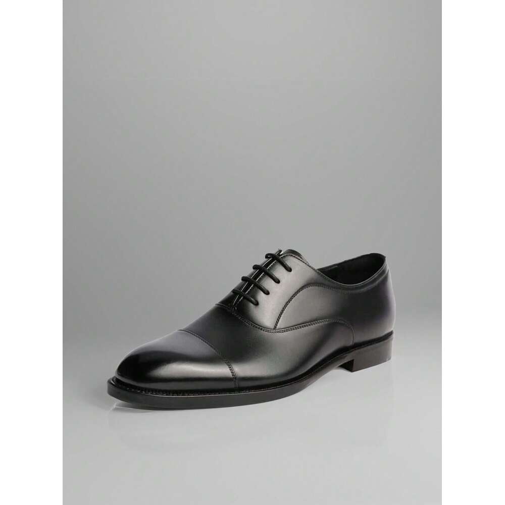 Formal Men S Leather Wedding Shoes Pointed British Style Triple Buckle Business For Ddmysaturn