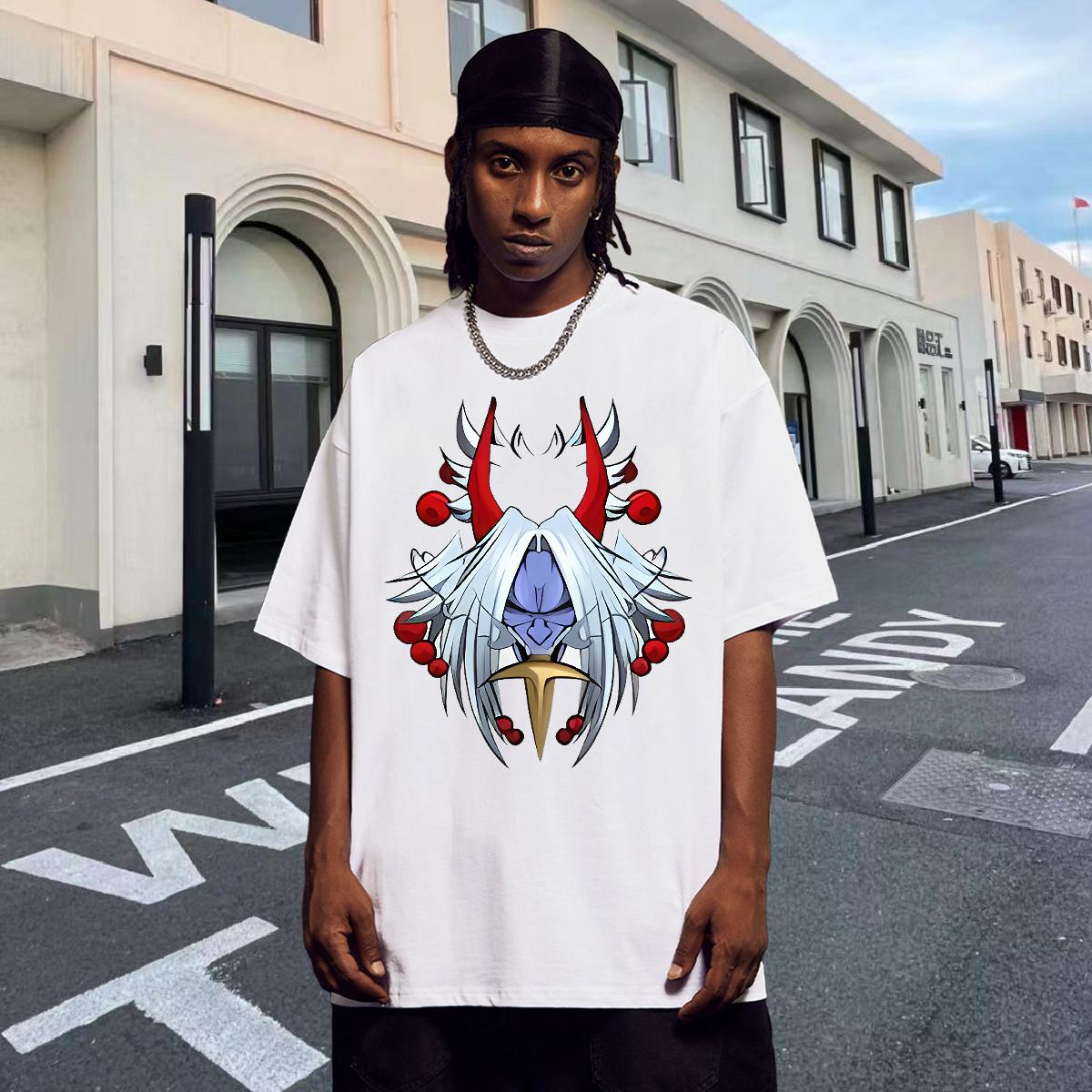 Fashion Designer T shirt DIY Printed Summer Casual Mens Tshirts Cotton O Neck Short Sleeves Cool