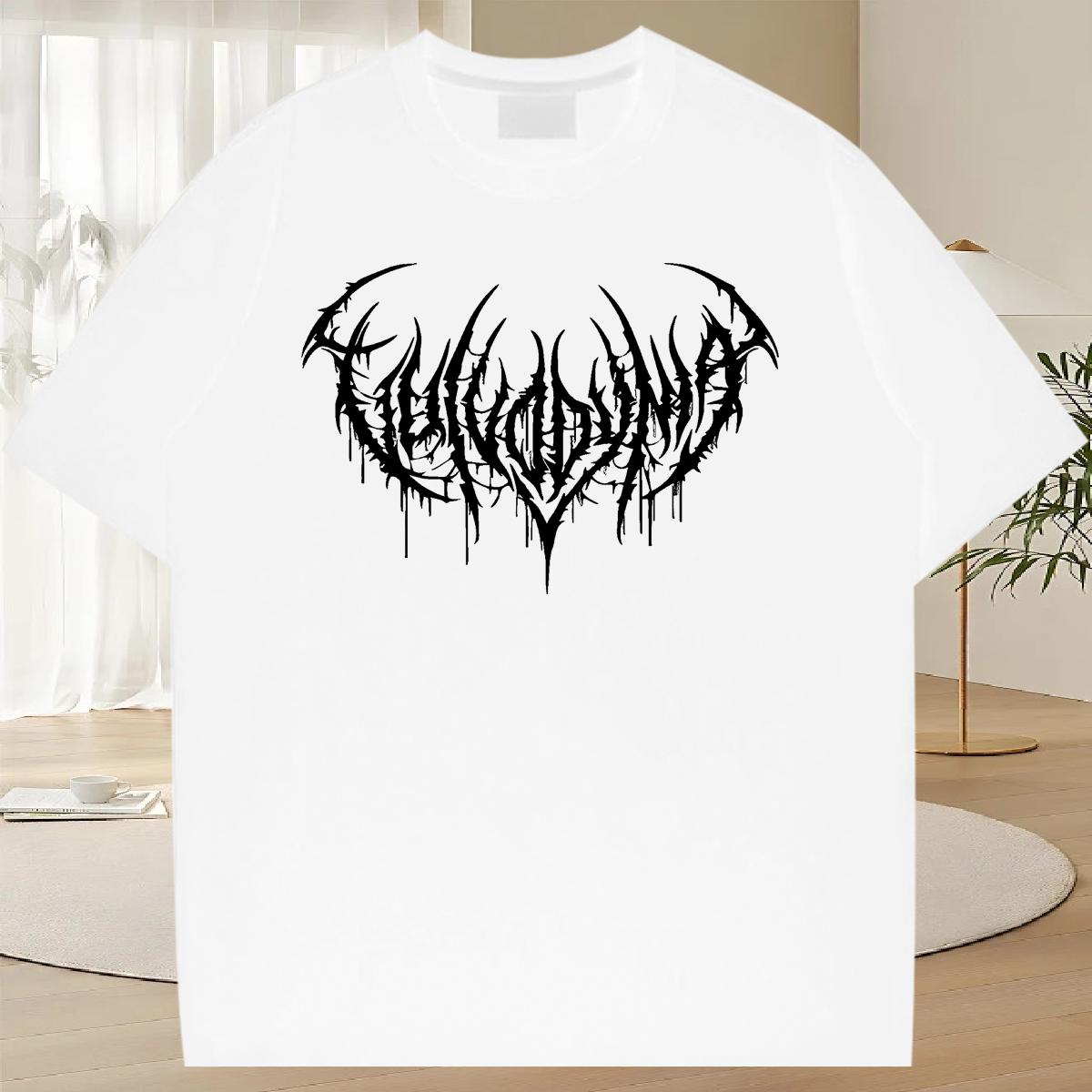 Cool Design T Shirts Men Home Outdoor Breathable Crew Neck Men Clothes T-Shirt DIY Customized Anime Print Tops Shirt