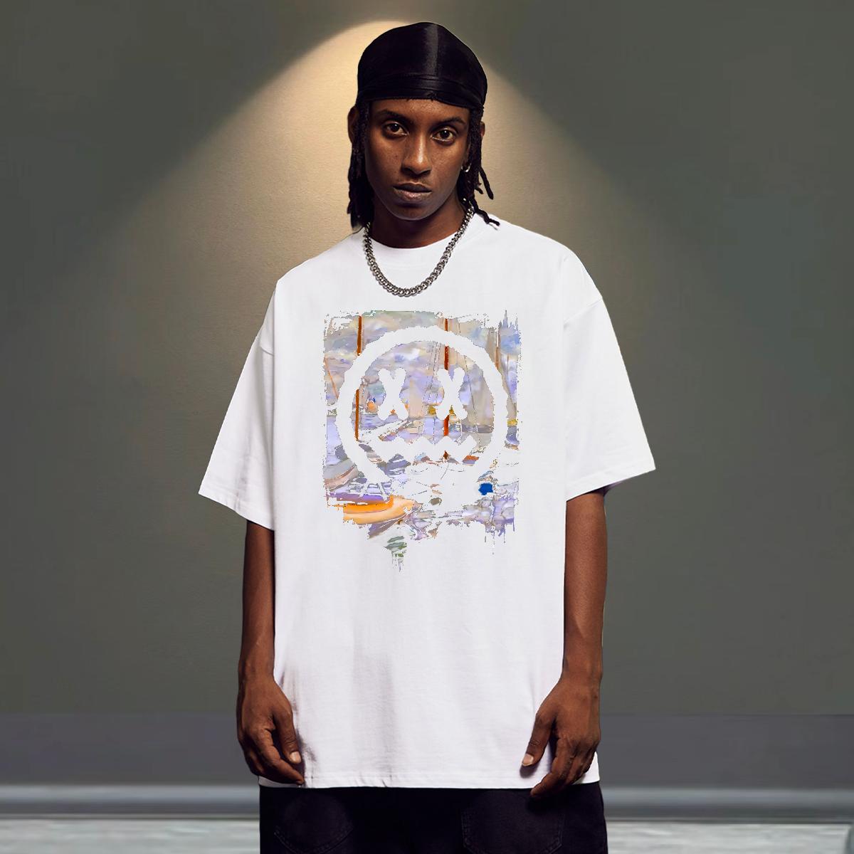 2024 DIY T-Shirts Custom Printing Summer Casual Mens Tshirts Cotton O Neck Short Sleeves Cool Design