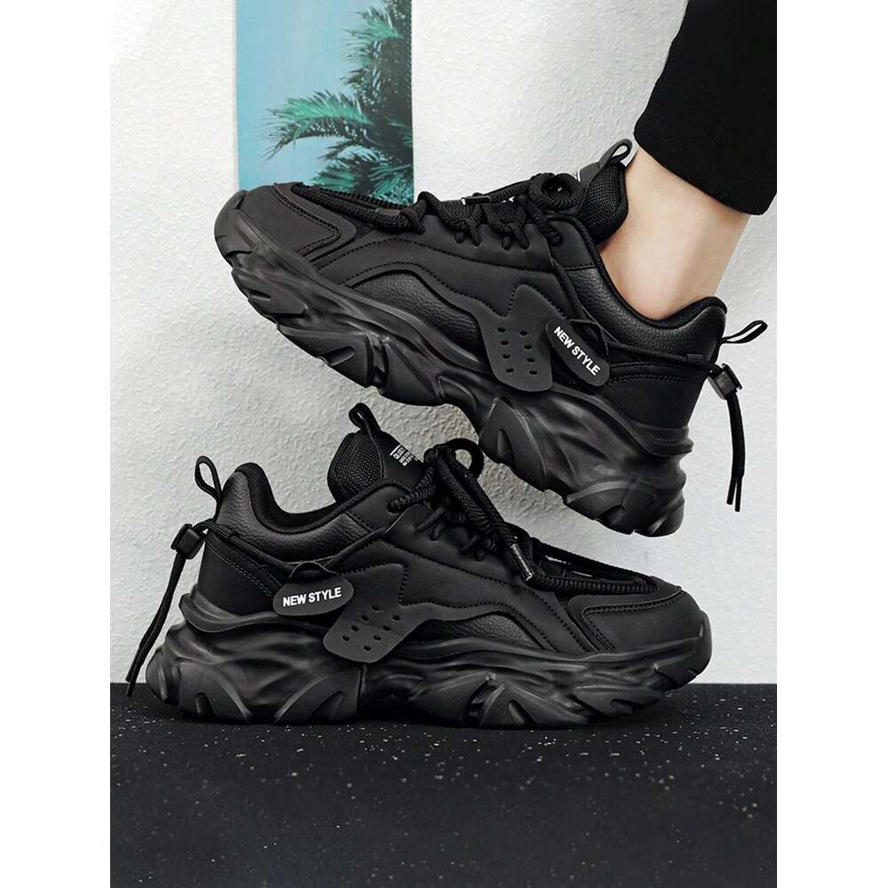 Ddmyoutdoor Sports Shoes Men With Winter Warm Plush Light Comfortable Thick Sole For Running Outdoor Activities Simple And Stylish Sneakers