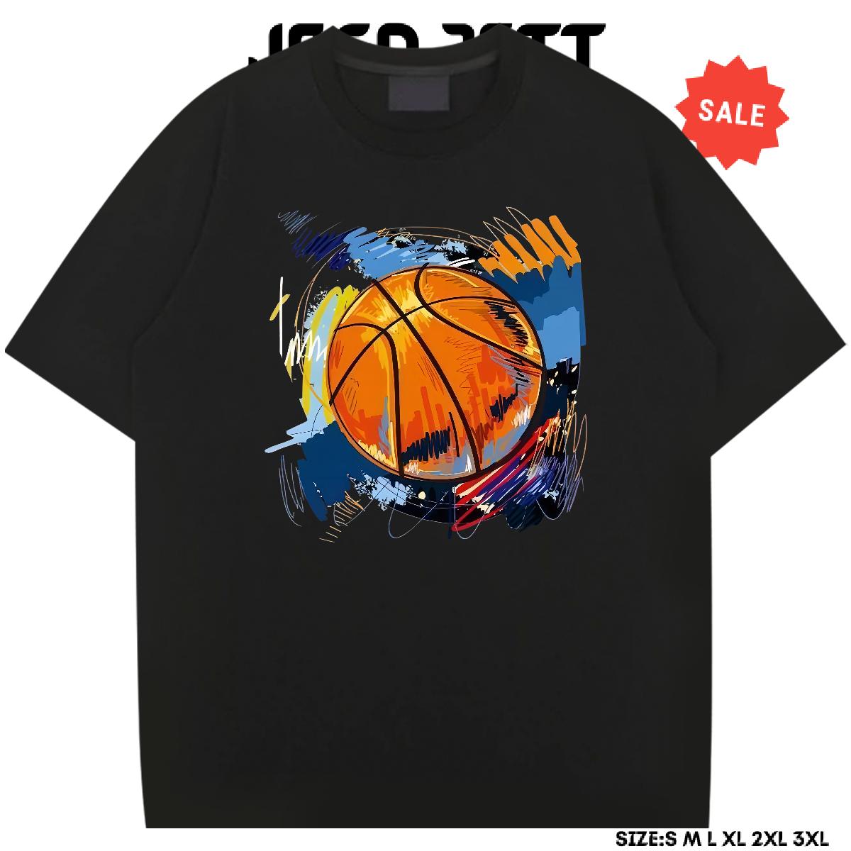 Classic T Shirt For Man Floral Print Men Clothes T-Shirt Casual Breathable Crew Neck Cotton Cool Design Wear