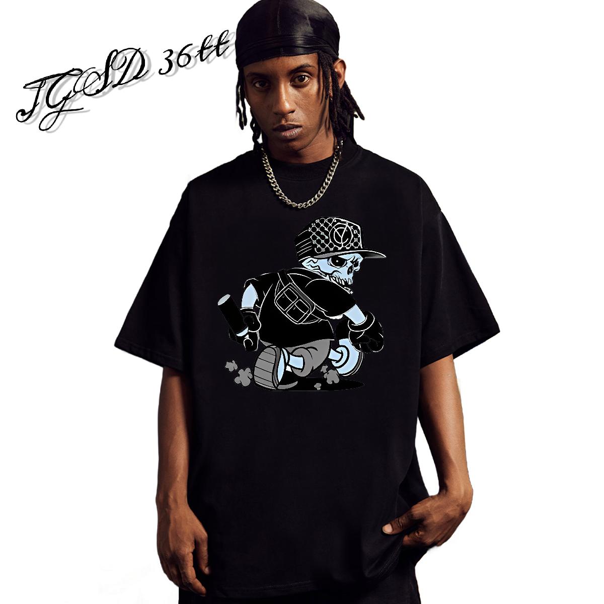 Comfortable Tshirt for Man Woman 180g Cotton Street Casual T shirt Asian Size Customized Tops Tees