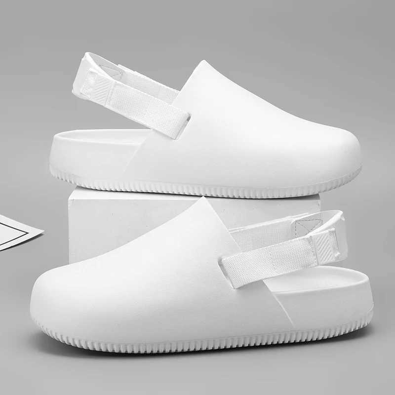 New designer shoes designer sandals mens women soft sole slippers EVA thick soled Summer beach shoes casual trend anti skidding Classic couple hole sh