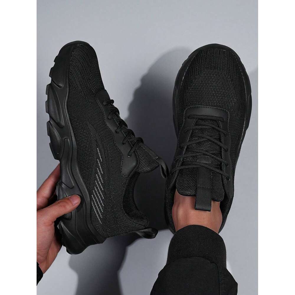 Comfortable Men S Breathable Non Slip Durable Solid Color Running Athletic Shoes Casual Ddmysaturn