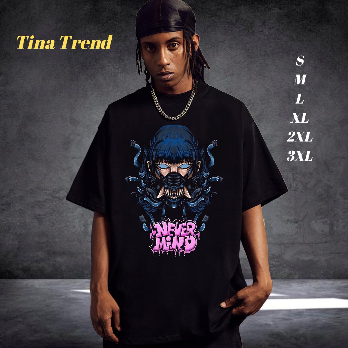 Cool Man T Shirts Hip Hop Street Short sleeve Cotton Soft Men Tees Designer Custom Print Oversized Tops Shirt