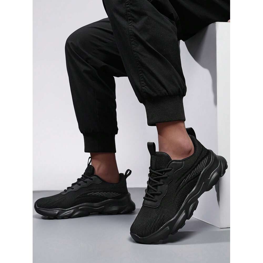 Comfortable Men S Breathable Non Slip Durable Solid Color Running Athletic Shoes Casual Ddmysaturn