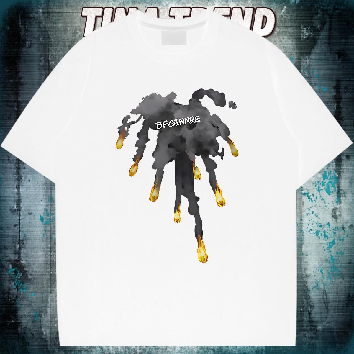 Cool Design Mens T Shirts Spring Summer Breathable Short Sleeve Couples T Shirts Fashion Design DIY Anime Clothes