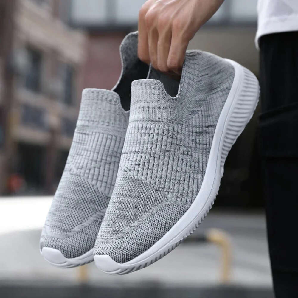 Men Walking Mesh S Sock Comfort Casual Sneakers Lightweight Comfy Breathable Pull On Daily Shoes Ddmysaturn
