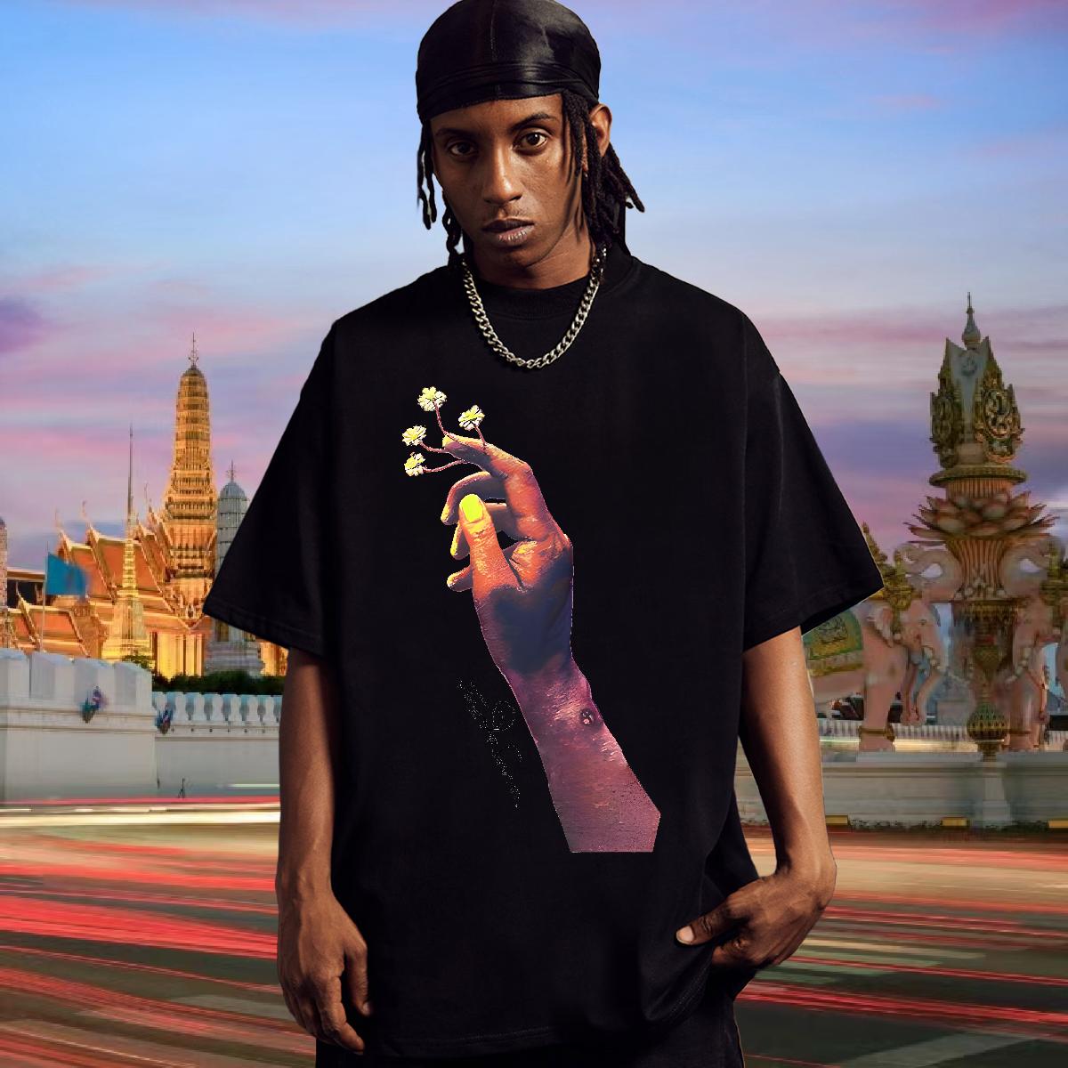 Brand T Shirts Men Oversized S-3XL Men Tshirts Anime Printing Street Breathable Crew Neck Comfortable Tee Shirt