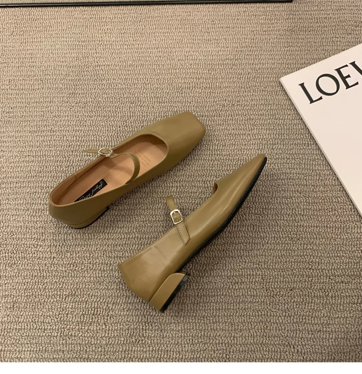 Bottom Soft Summer Flat Women Ladies Loafers Fashion Female Vintage Single Shoes Casual Slip On Mary Janes Flats 2