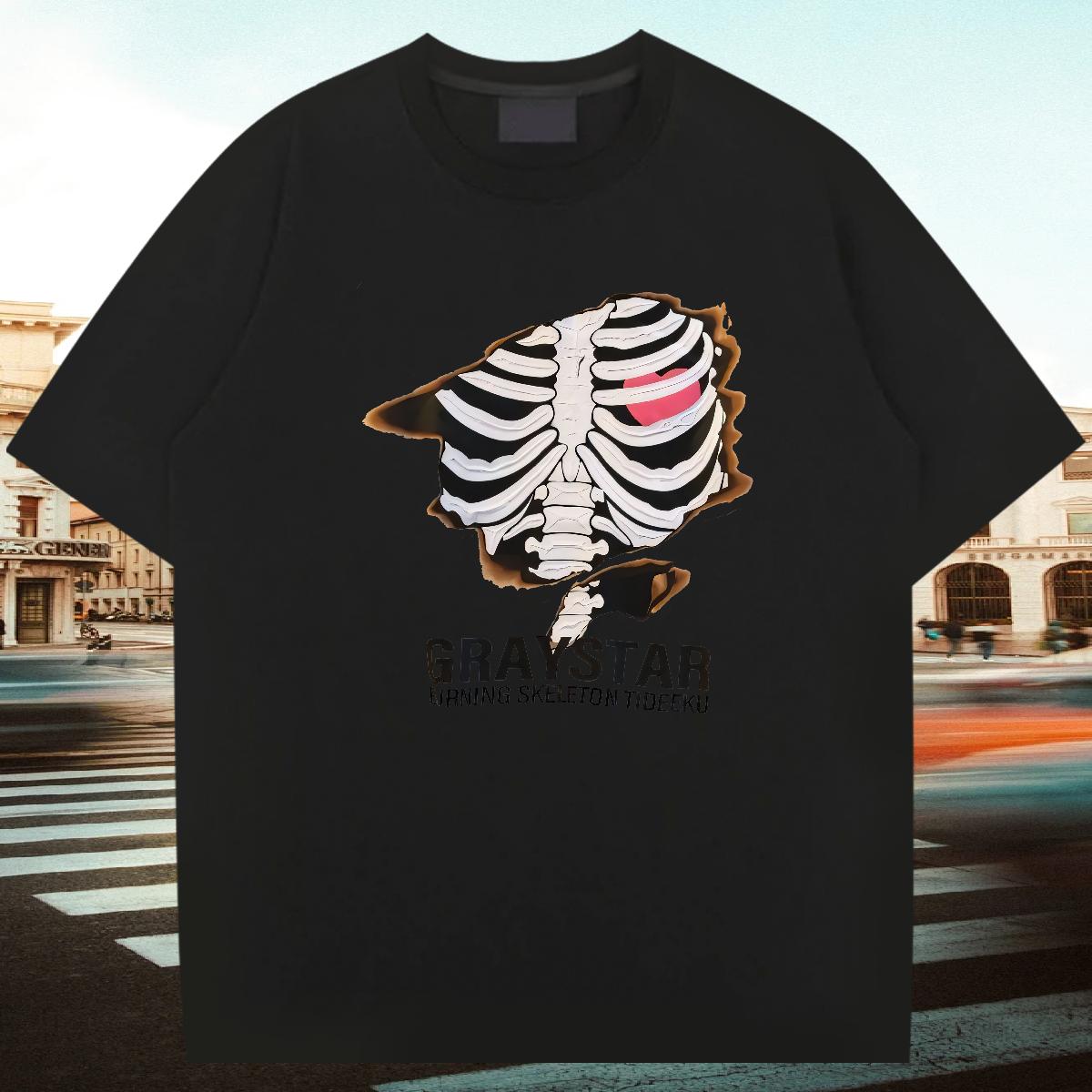 Factory Direct Men T Shirts Black White Sports Casual Men Tees Round Neck Short Sleeve Classic