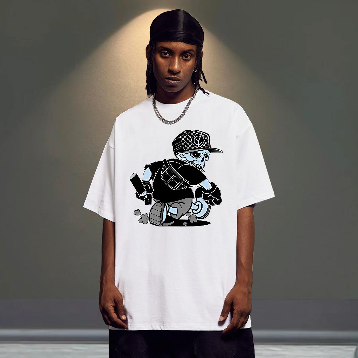 High Quality Men Tops Tees Short sleeve Cotton Soft Anime Printing Street T Shirt For Man Custom Printing Designer Fashion Top Tees