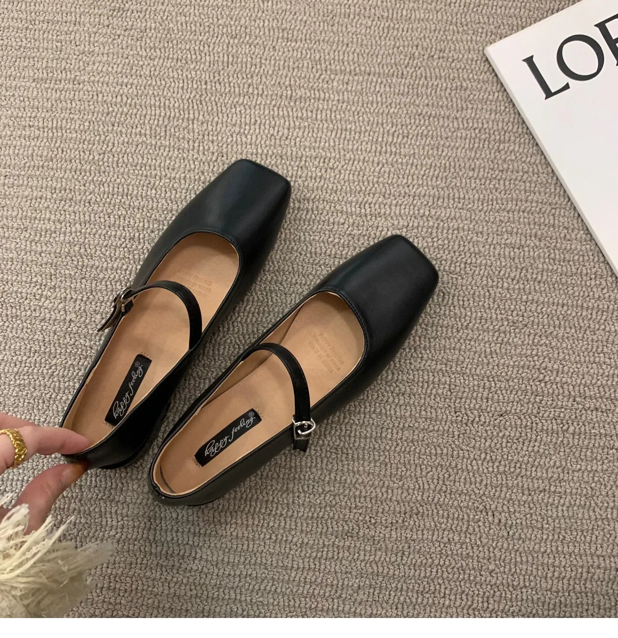 Bottom Soft Summer Flat Women Ladies Loafers Fashion Female Vintage Single Shoes Casual Slip On Mary Janes Flats 2