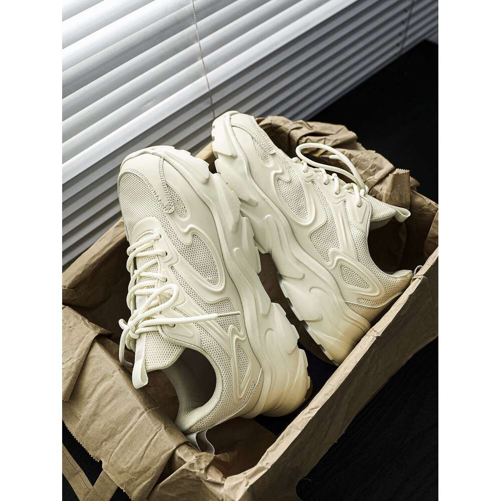Pre Men S Tied Minimalist Style Breathable Mesh Sneakers Outdoor Sports And Daily Wear With Thick Soles Ddmysaturn