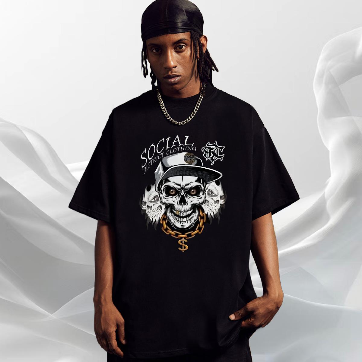 Customized T-Shirts DIY Anime Casual Mens Tshirts 180g Cotton Classic