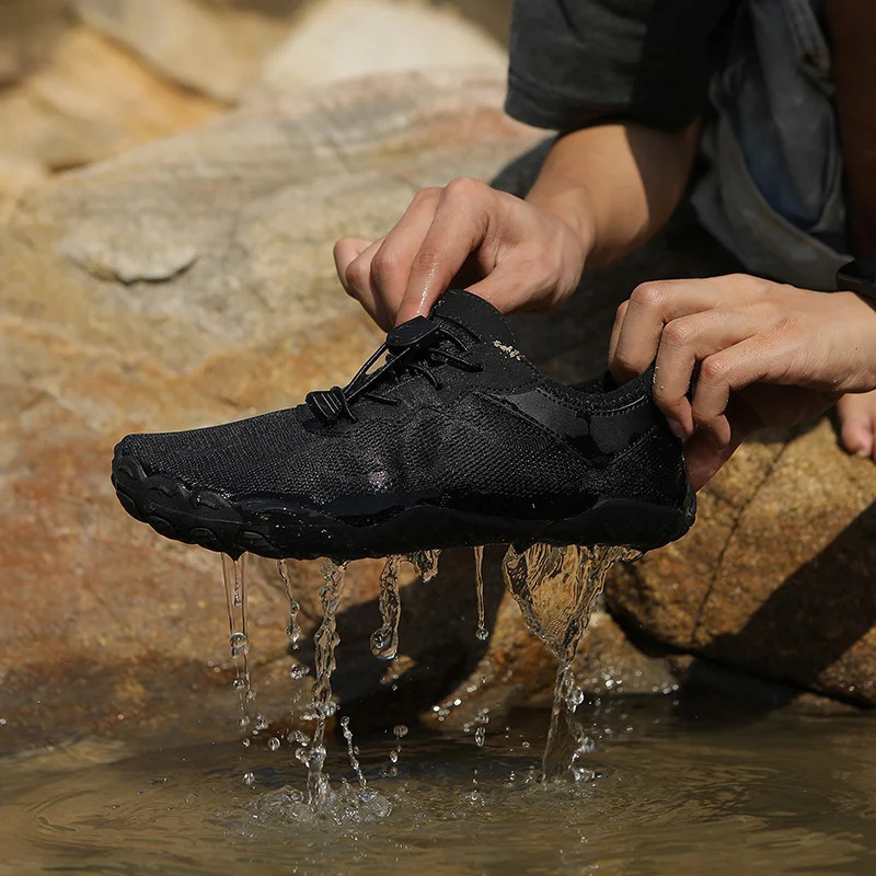 2024 Beach Water Sports Shoes Sports Shoes Gym Sports Barefoot Shoes Mens Quick Drying Swimming Bicycle Sports Training Shoes 240606