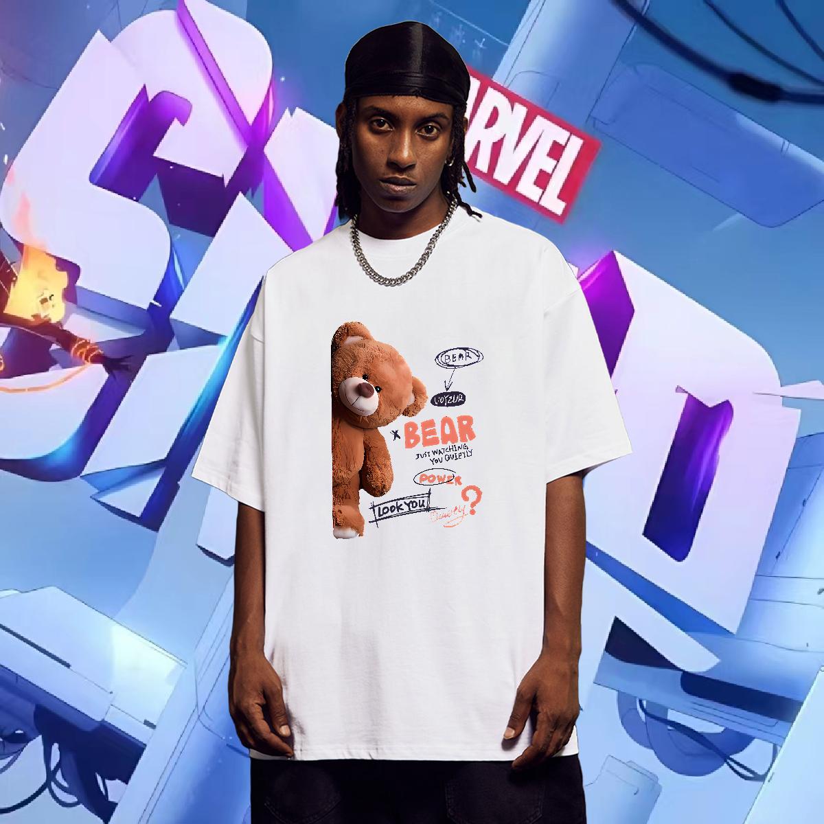 Cool T-Shirts for Men Casual Beach Cotton Breathable Soft Mens Tshirts Fashion Design Customized Tees