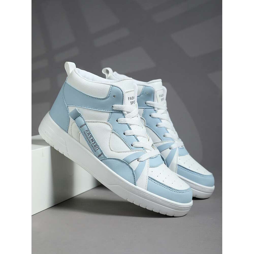 Men's High-top Casual Sport Shoes, Comfortable, Breathable, Versatile And Fashionable For Summer