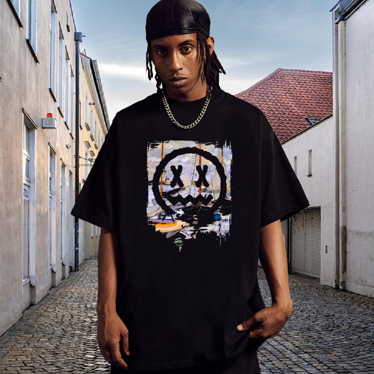 DIY Customized T Shirt For Man Cartoon Printing S-3XL Home Outdoor Mens Tshirts Cotton Breathable Comfortable