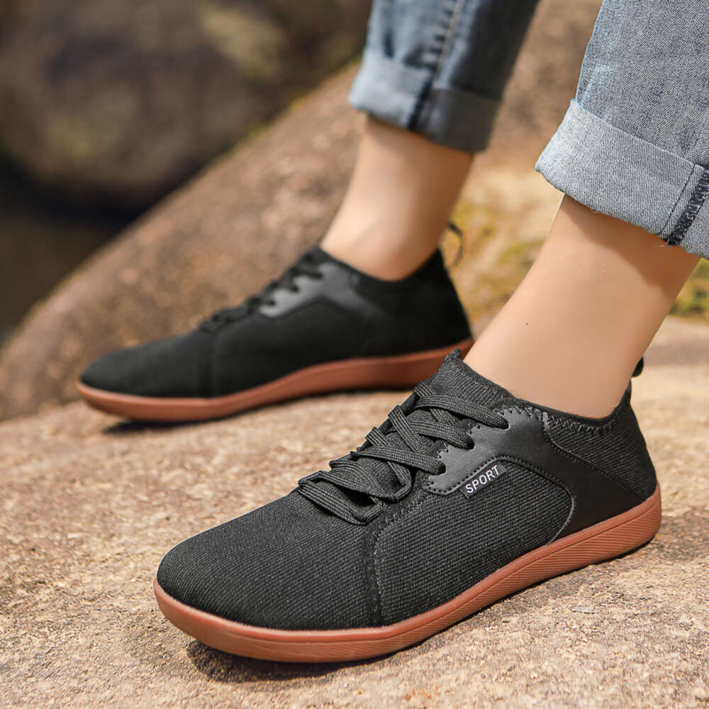 Unisex Breathable Fashion Mesh Men Barefoot Wide Toed Shoes New Flats Soft Zero Drop Sole Wider Toe Sneakes Big Size Ddmysaturn