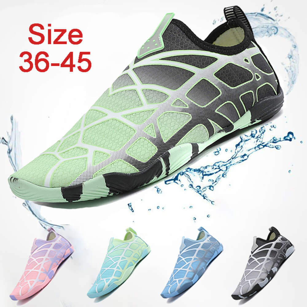New Water for Men Women Barefoot Swimming Beach Aqua Shoes Slippers Quick Dry Surfing Wading Sneaker Zapatos Hombre